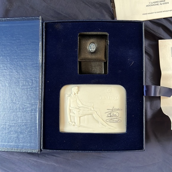 1985 Lladro Collectors' Society Signed Bas Relief Don Quixote SPAIN DAISA - Picture 3 of 10